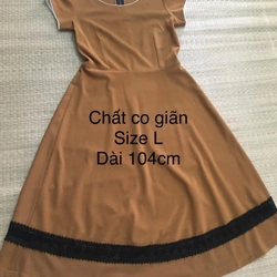 Đầm kiểu xoè dài 323100
