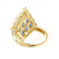 Nhẫn Sapphire K18YG 1.24CT 671316