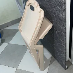 Ghế gấp Lamson Mart nhựa kem 783077