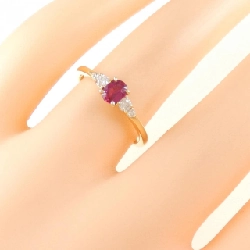 Nhẫn Ruby K18YG 0.26CT 668078