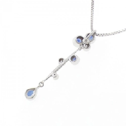 K18WG/750WG Dây chuyền Sapphire 1.025CT - Hàng hiệu Chính hãng 862097