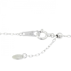 K18WG Muỗng Tourmaline Dây Chuyền 0.03CT - Hàng hiệu Chính hãng 859254