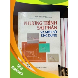(TẶNG BOOKMARK) Phương trình sai phân và một số ứng dụng - GIÁO TRÌNH, CHUYÊN MÔN - Văn võ - RBK3110-181