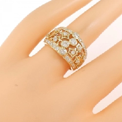 Nhẫn kim cương K18YG 0.87CT 671552