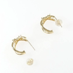 K18YG Bông tai kim cương 0.30CT - Hàng hiệu Chính hãng 868411