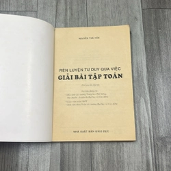 Rèn luện tư duy qua việc giải các bài tập toán. 2b2 527677