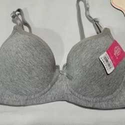 Áo lót cotton có gọng nâng đẩy thoáng khí thấm hút tốt  493004
