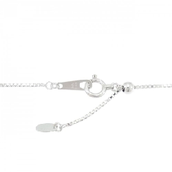 K18WG Mặt dây chuyền Opal đen 1.39CT - Hàng hiệu Chính hãng 861807