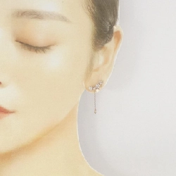 Bông tai hoa cubic 14KPG/14K - Hàng hiệu Authentic 873927