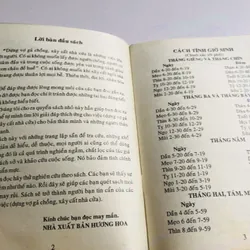 SÁCH SỐ COI TUỔI LÀM NHÀ VÀ DỰNG VỢ GẢ CHỒNG 712242