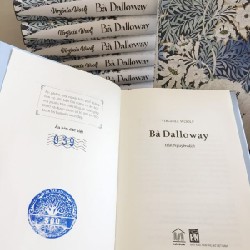 SÁCH "BÀ DALLOWAY" (bản giới hạn, bìa cứng) - RAINBOW BOOKS (Trần Nguyên dịch) 59959