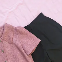 Áo Dạ Tweed Hàn 562207