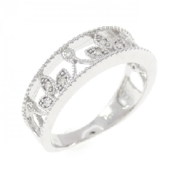 Nhẫn kim cương K18WG 0.06CT