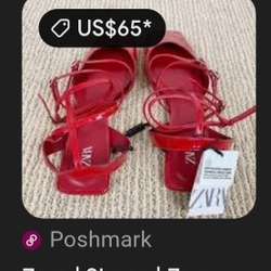 Giày cao gót Z.A.R.A size 36, new 100%, đã cắt tag 547697