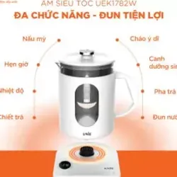 ⚡ UNIE UEK1782W – Công suất mạnh mẽ, đun sôi nhanh, tiết kiệm điện, bảo vệ an toàn 100%! 716087