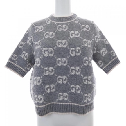 Gucci GG Boucle Wool Jacquard Top 770059 XKCNA - Hàng hiệu Authentic