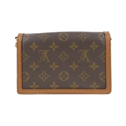 Ví Louis Vuitton Monogram Porte-Feuille Dauphine M68746 Chain Wallet 621056