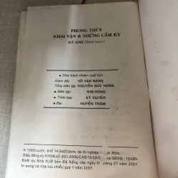 Phong thuỷ khai vận và những cấm kỵ-Kỳ Anh biên soạn 962951