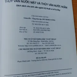 THỦY VĂN MẶT NƯỚC VÀ NƯỚC NGẦM  570938
