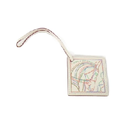 Túi charm Hermes ROBE DU SOIR Carre Nano 080262CA