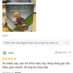 Hạt điều rang muối vỏ lụa Thịnh Tín Đạt 1001055