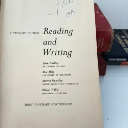 Reading and Writing 707561