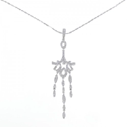 K18WG Dây chuyền kim cương 0.78CT - Hàng hiệu Authentic