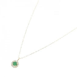 K18YG Emerald Necklace 0.07CT - Hàng hiệu Authentic 858926