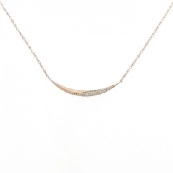 K18PG Dây chuyền kim cương - Hàng hiệu Authentic