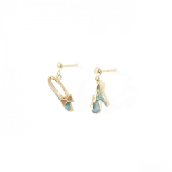 K18YG Nhựa Bông Tai - Hàng hiệu Chính hãng 870732