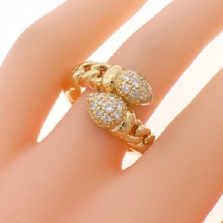 Nhẫn kim cương K18YG 0.35 - Hàng hiệu Authentic 854306