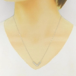 K18WG Dây chuyền kim cương 0.50CT - Hàng hiệu Chính hãng 848072