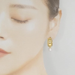 K18YG Bông tai ngọc trai Akoya 8.5mm - Hàng hiệu Chính hãng 871065