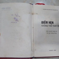 ĐIỂM HẸN KHÔNG THỂ THAY ĐỔI.
Tác giả: A-ca-đi, Gê-ô-gi Vai-nhê-rư. Hoàng Giang dịch 300777