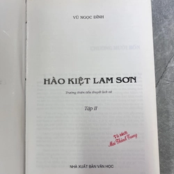 HÀO KIỆT LAM SƠN - TRƯỜNG THIÊN TIỂU THUYẾT LỊCH SỬ ( 2 cuốn ) 387542