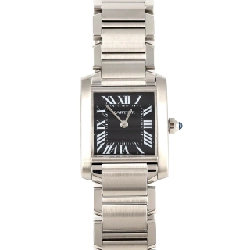 Cartier Tank Française SM W51026Q3 SS Quartz - Hàng hiệu Chính hãng