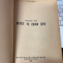 Danh từ huyệt vị châm cứu - Lê Quý Ngưu 506112