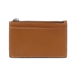 【Sản phẩm mới】Celine Ví đựng thẻ có khóa kéo 10F993FQ5 Ví đựng tiền xu