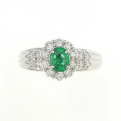 Nhẫn Emerald PT900 0.29CT 670372