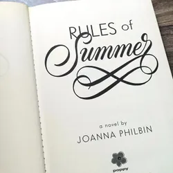 Rules of Summer by Joanna Philbin (hardcover, preloved) 728897