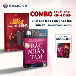 Combo 2 cuốn Đắc nhân tâm và khéo ăn nói sẽ được lòng thiên hạ 479369