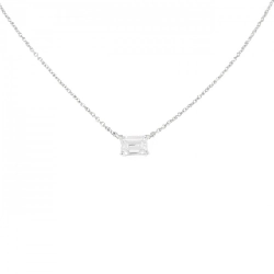 Dây chuyền kim cương PT 0.401CT F VVS2 cắt hình thoi - Hàng hiệu Chính hãng