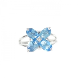 Nhẫn Blue Topaz K14WG 672230