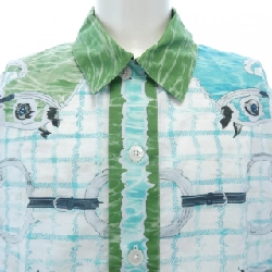 Áo sơ mi ngắn tay HERMES - Hàng hiệu Chính hãng 901108