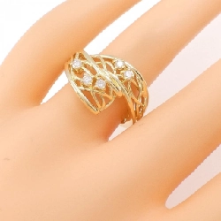 Nhẫn kim cương 750YG 673110