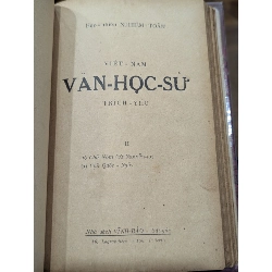 VIỆT NAM VĂN HỌC SỬ TRÍCH YẾU - NGHIÊM TOẢN 300500
