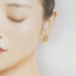 K18YG Bông tai kim cương 0.30CT - Hàng hiệu Chính hãng 872600