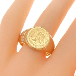 Nhẫn kim cương K18YG 0.07CT - Hàng hiệu Authentic 847029