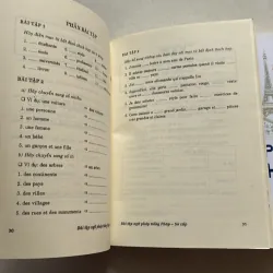 Bài tập ngữ pháp Tiếng Pháp (sơ cấp và trung cấp) 789368