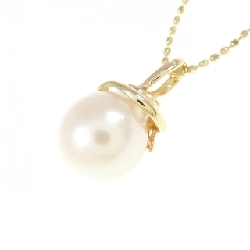 K18YG Ngọc trai Akoya Dây chuyền 8mm - Hàng hiệu Chính hãng 858036